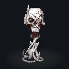 inquisitore Android cranio gioco warhammer warhammer40k Servoskull servitore spazio marino 3d print model - Mito3D