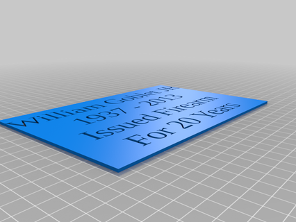 cifratura personalizzato arte utensili 3d print model - Mito3D