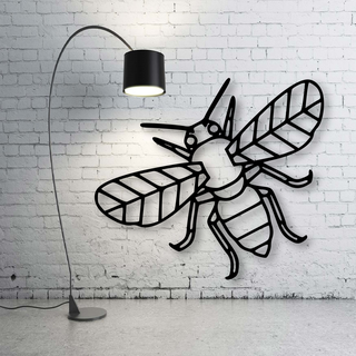insect wall decoration insect table wall decoration fly  3d print model - Mito3D