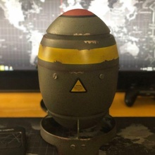 insérer mini nucléaire outil Tomber 3 4 76 Vegas hd espace rangement bombe électronique 3d print model - Mito3D