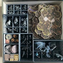 inserts lord rings journeys middle-earth shadowed paths boardgame boardgames of the miniatures games 3d print model - Mito3D