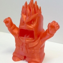 inside out anger flames game pixar disney movie 3d print model - Mito3D