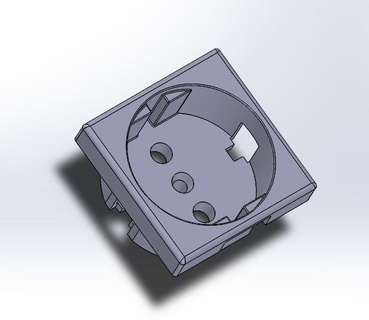 inside simon type plug 3d print model - Mito3D