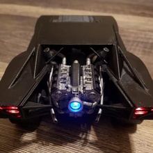 inspiriert 2022 Batmobil v3 Innere Batman Rahmen Modell Kunst 3d print model - Mito3D