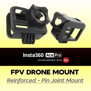 insta360 As Profi fpv montieren horizontal verschiedene Drohne Nocken Actioncam Universal 3d print model - Mito3D