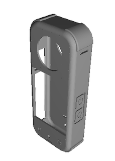 insta360 x3 tpu caso bainha açao Câmera choque proteção 3d print model - Mito3D