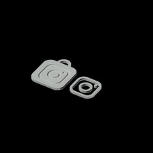 instagfram trousseau de clés la mode zuck social instagram idiot drôle amusant portachiavi accessoires voiture clé un 3d print model - Mito3D