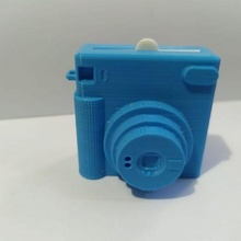 anında kamera moda sevgililer gün litofani Şubat anahtarlık Fotoğraf 3d print model - Mito3D
