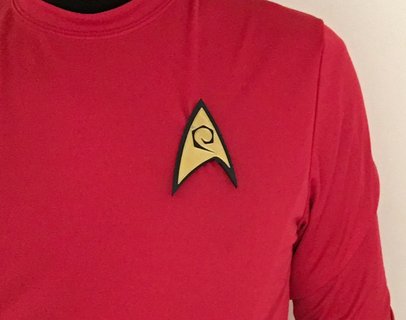 instant redshirt costume magnet star trek 3d print model - Mito3D