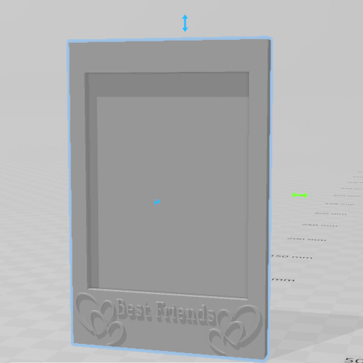 instax mini photo frame fuji poloroid 3D print model - Mito3D