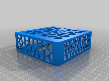 intel noz disco rígido 35 extensão recipiente hdd35 suporte plástico parafusos Voronoi faça 3d print model - Mito3D