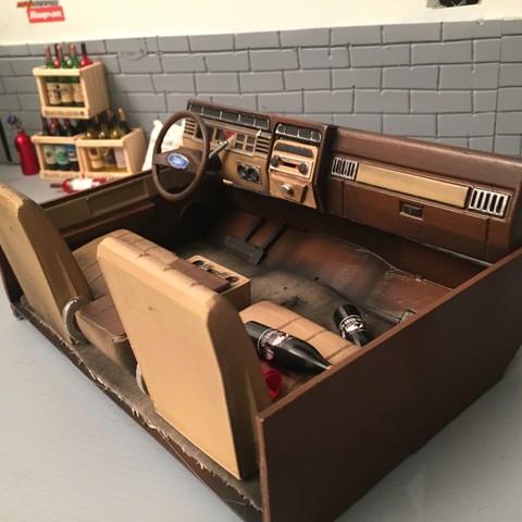 interior ford bronco 1 10 adaptable various 8 headquarters seat dash dashboard 4x4 offroad trx-4 trx4 vaterra traxxas rc gang 93 scale crawler rc4wd axial 3D print model - Mito3D