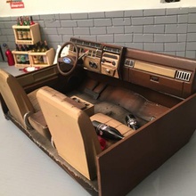 interior ford bronco 1 10 adaptable various 8 headquarters seat dash dashboard 4x4 offroad trx-4 trx4 vaterra traxxas rc gang 93 scale crawler rc4wd axial 3d print model - Mito3D