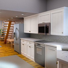 interior cozinha Projeto arquitetura 3ds max vray 3d print model - Mito3D