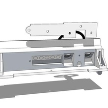 interior Tamiya yj wrangler corpo 1 10 axial rc4wd kit 3d print model - Mito3D