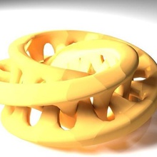 Stellwerk 3d-Möbius-Skulptur Kunst Möbius-Streifen moebius 3d 3d print model - Mito3D