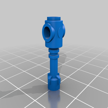 interlocking brick lightsaber hilt kylo ren lego kyloren compatible construction_toys 3d print model - Mito3D