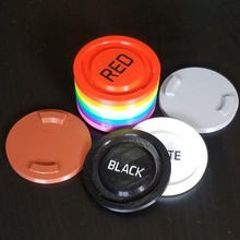 diskleri renkli geçmeli çocuk oyuncak öğrenme renkler 3d print model - Mito3D