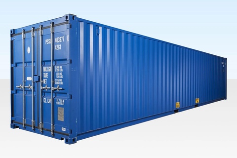 intermodal Container 40ft iso 1496 1 Architektur Meer Maersk cimc milvan Meeresgewohnheit 3d print model - Mito3D