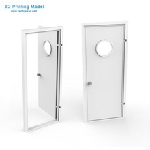 internal door home diorama 3d printable gate game house thumbnails scale tamiya 3d print model - Mito3D