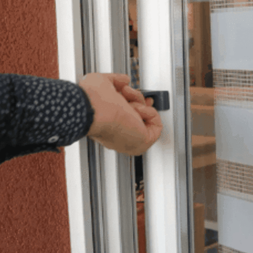 interna externa bloqueo de la manija gu ventana las puertas casa francesa terraza 3D print model - Mito3D