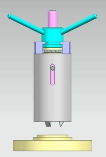 interne extracteur outils 3d goujat conception ingénierie mécanique ingénieur produit buisson outil dissolvant 3d print model - Mito3D