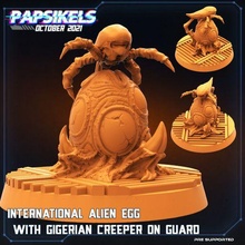 international alien egg gigerian creeper 3d print model - Mito3D