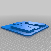 international harvester 5 mm de la placa herramienta La impresión en 3d 3d print model - Mito3D