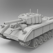 interestelar Ejército mk vi rápido fortín constructor 3d print model - Mito3D