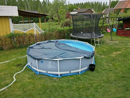 intex piscina copertina guaina scatto staffa snap on snapfit all'aperto giardino Attività 3d print model - Mito3D
