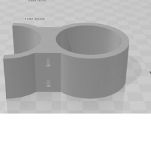 intex pool umbrella stand 3d print model - Mito3D