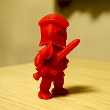 intimidating knight game 3d print model - Mito3D
