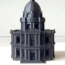 invalides Architektur Gebäude-Strukturen 3d print model - Mito3D