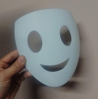 invasion heights - mask anime cosplay highrise hallowen 3d print model - Mito3D
