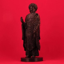 inverted standing buddha marcus aurelius manual supports art 3d print model - Mito3D