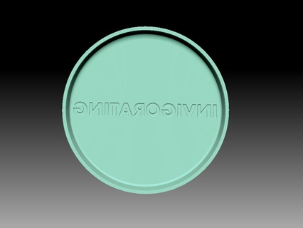 revigorante banho bombear mofo bombas bomba xampu sólido Sabonete pressione círculo 3d print model - Mito3D