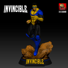 unbesiegbar Kunst Comic Superheld Held Übermensch 3d print model - Mito3D
