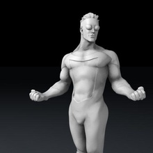 yenilmez marck Grayson teslimat Nolan Süper kahraman dizi 3d print model - Mito3D