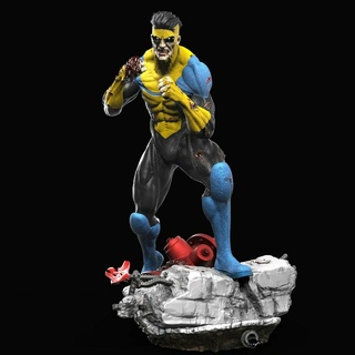 invincible statue bandes dessinées figure collection super héros 3d print model - Mito3D