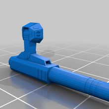 invisibile martello guerra sostituzione parti 6mm americano mecha tavolo Giochi 3d print model - Mito3D