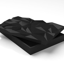 Einladung Karte 3d Box Gadget Hochzeit cnc schwarz elegant Gelegenheit Neujahr Einzelheiten 3d print model - Mito3D