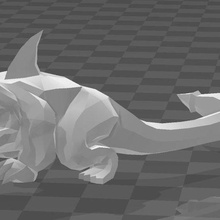 invisibile snapper cucciolo 3d print model - Mito3D