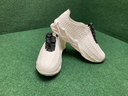 íon sapatos fogo cheio Voronoi sapato corrida moda homem mulher Esportes esporte jogos caminhar 3d print model - Mito3D