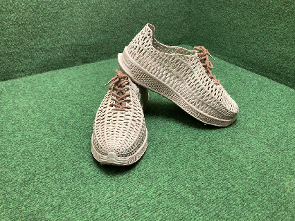 ion chaussures paresseux voronoi chaussure fonctionnement mode homme femme sports sport Jeu marche 3d print model - Mito3D