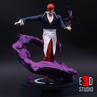 iori - king fighters fight yagami game video kyo ralf miniatures character kombat 3d print model - Mito3D