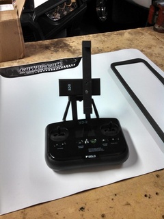 ipad air clip quadcopter tablet phones gadgets 3d print model - Mito3D