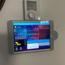 ipad hava duvar binmek elma tablet 3d print model - Mito3D