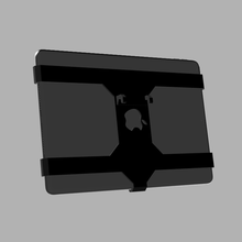 ipad holder aufh nger scheleinen hanger air line tablet 3d print model - Mito3D