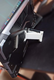 ipad protective case piece Gadget tablet support part 3d print model - Mito3D
