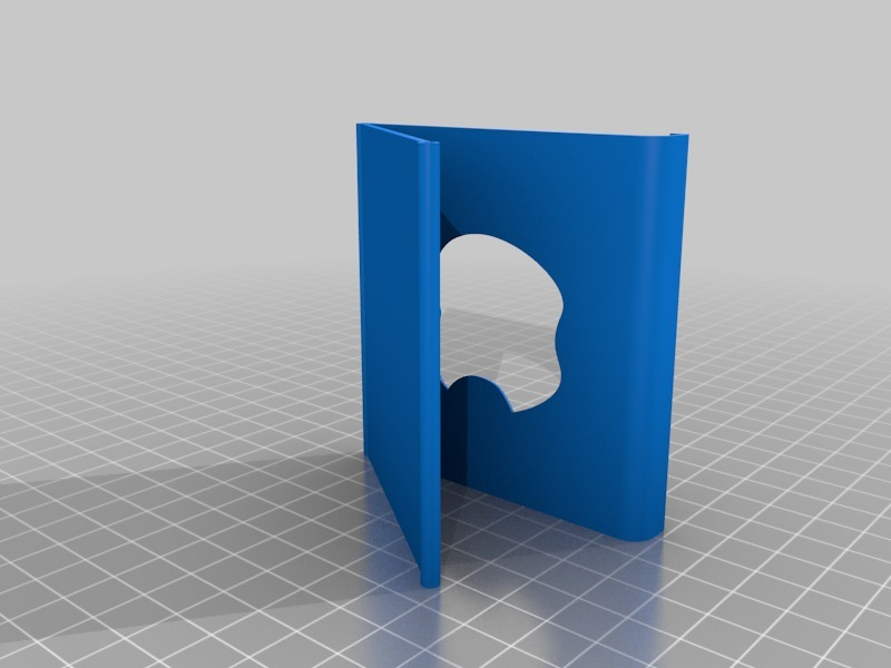 ipad stand - hinged v 13 apple hinge bracket mini tablet accessories props fashion 3D print model - Mito3D